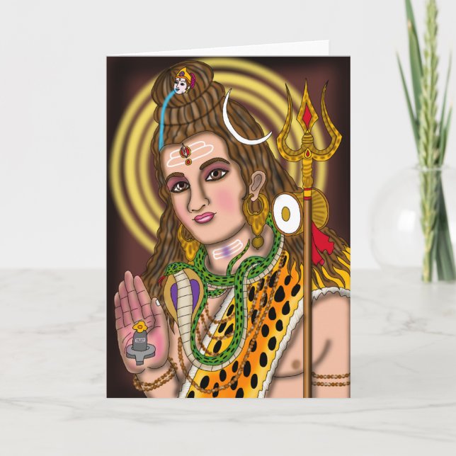 Lord Shiva  Card (Front)
