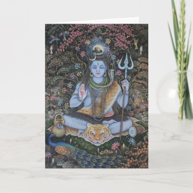 Lord Shiva Card (Front)