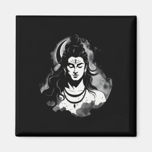 Lord Shiva Hindu God Hinduism Spiritual Meditation Magnet