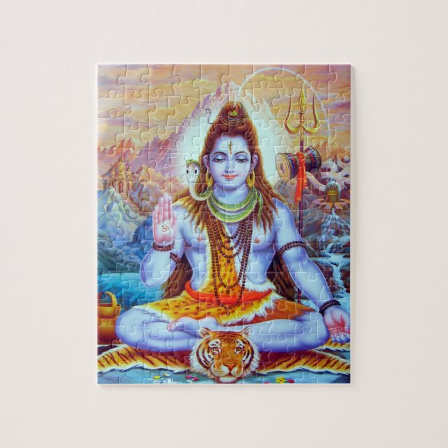 Lord Shiva Hindu Religion Jigsaw Puzzle (Vertical)