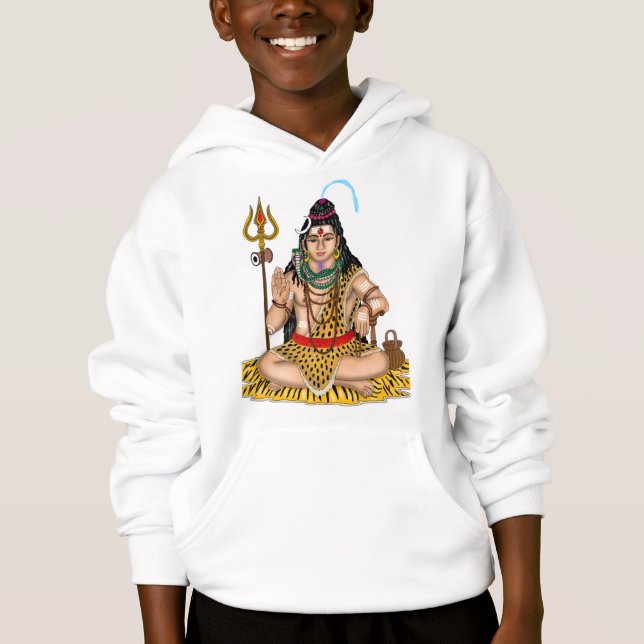 Lord Shiva Hoodie for Men (Front)