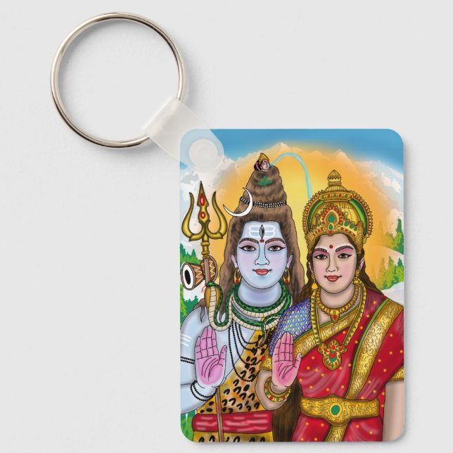 Lord Shiva Keychain (Front)
