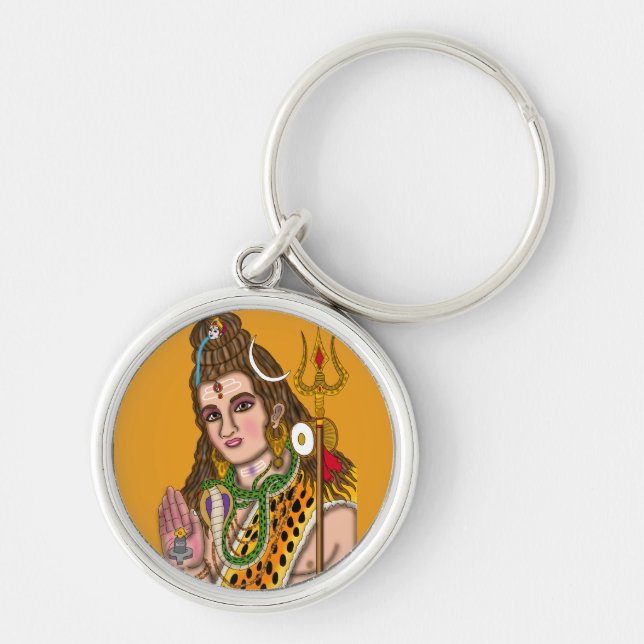 Lord Shiva Keychain (Front)