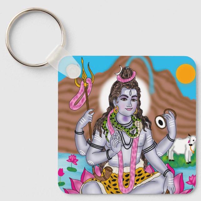 Lord Shiva Keychain Collection (Front)