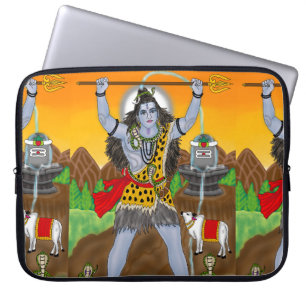 Lord Shiva Laptop Cover