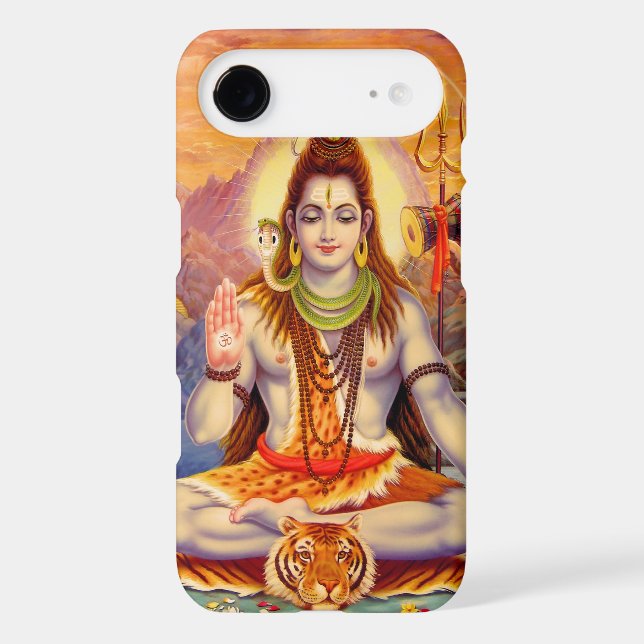 Lord Shiva Meditating iPhone 6 case (Back)