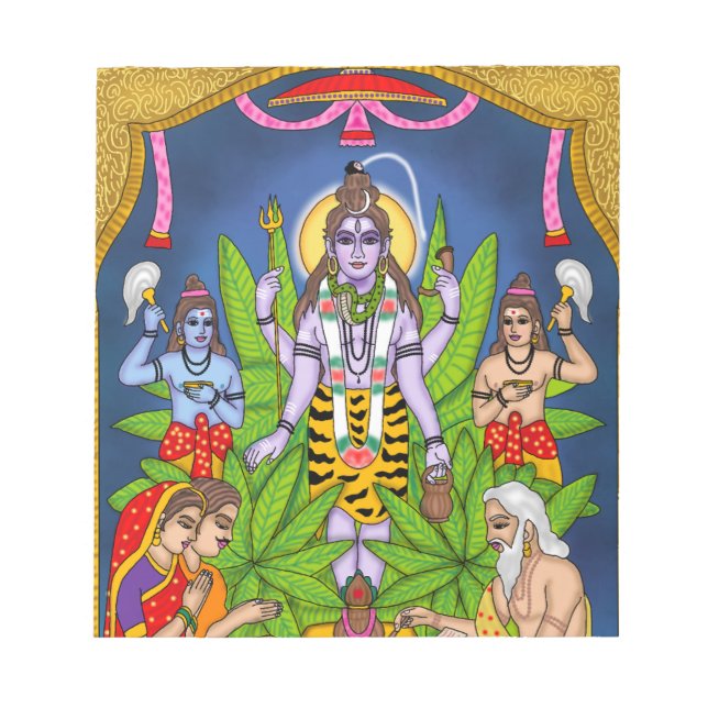 Lord Shiva  Notepad (Front)