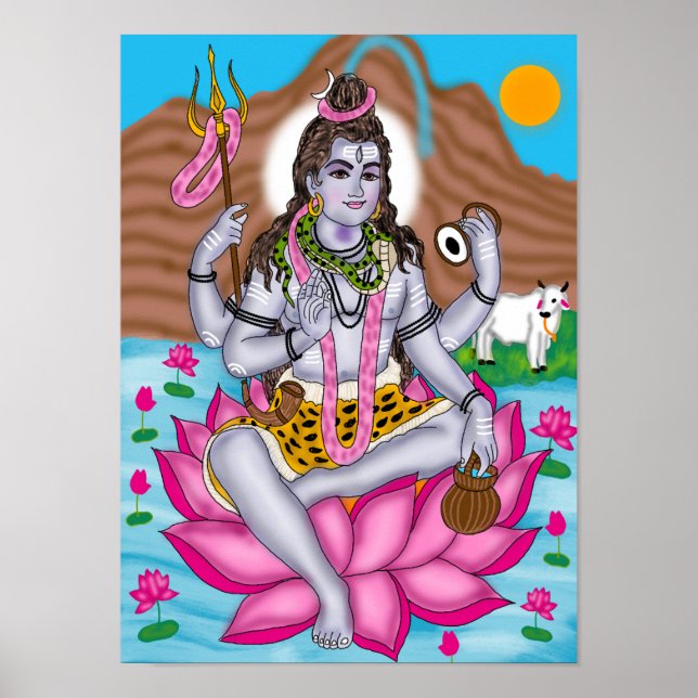 Lord Shiva Poster (Front)
