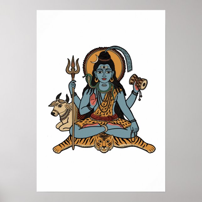Lord Shiva Poster (Front)