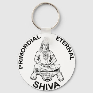 Lord Shiva primordial eternal, Indian God Key Ring