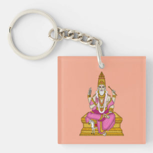 Lord Shukra Dev Keychain