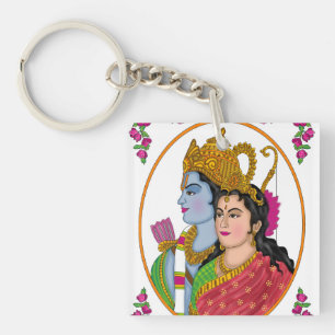 Lord Sitaram Keychain