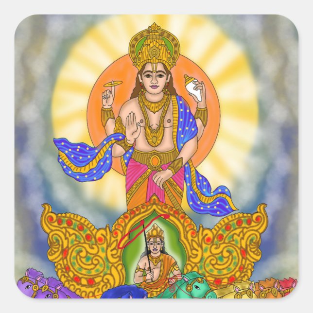 Lord Surya Sticker (Front)