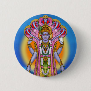 Lord Vishnu Button