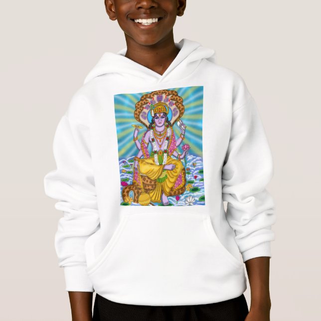 Lord Vishnu Hoodie (Front)