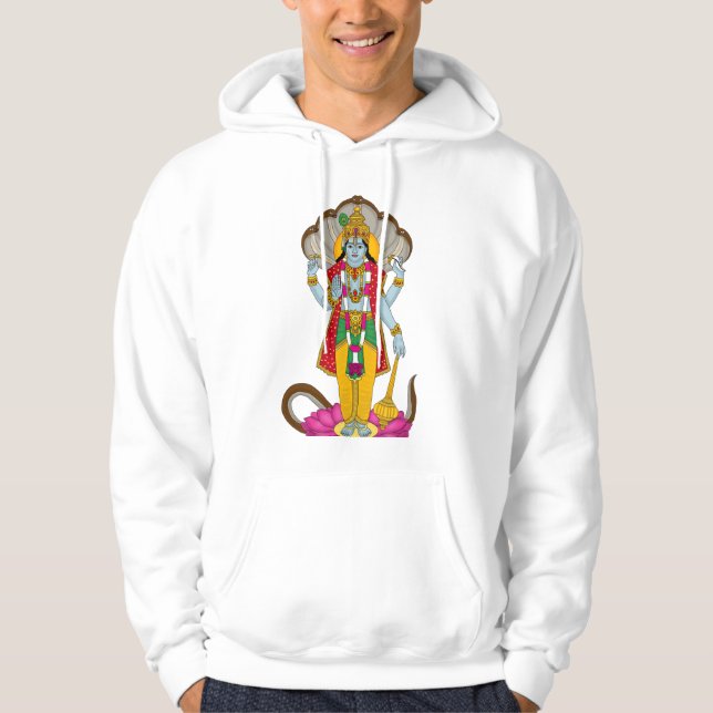 Lord Vishnu Hoodie (Front)
