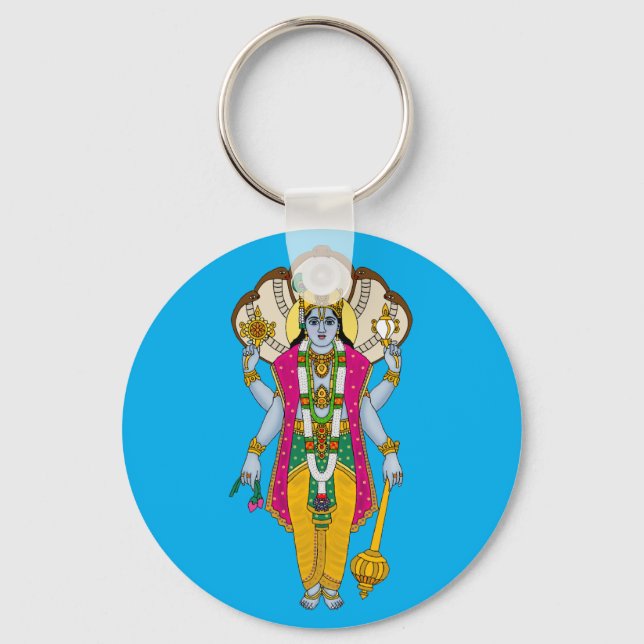 Lord Vishnu Keychain (Front)