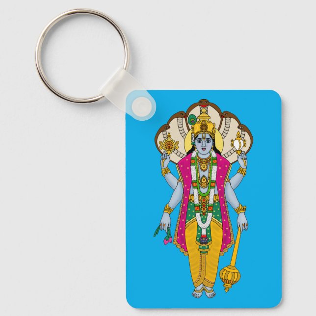 Lord Vishnu Keychain (Front)