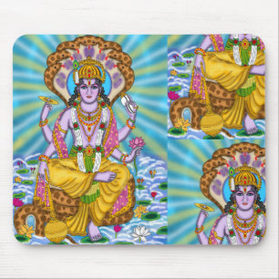 Lord Vishnu Mouse Pad