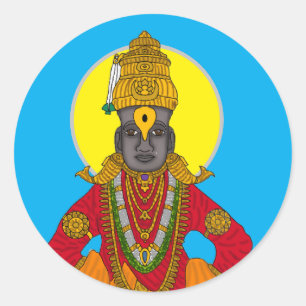 Lord Vitthal Sticker