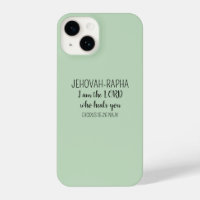 Lord Who Heals Light Green Simple Christian