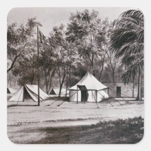 Lord Wolseley's Camp at Korti Square Sticker
