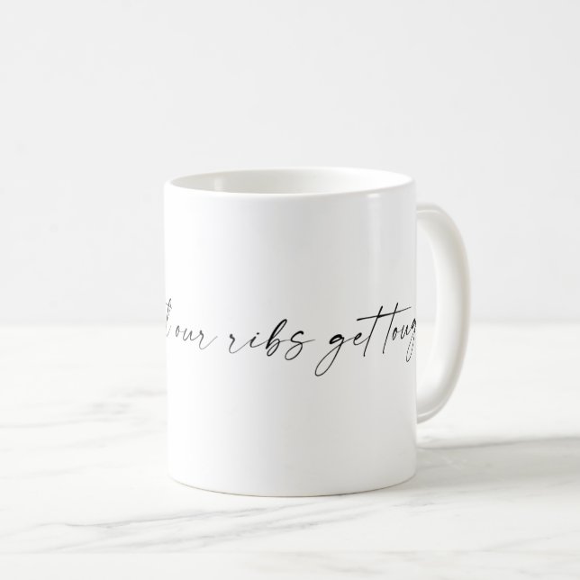 Lorde Ribs Quote T-Shirt Coffee Mug (Front Right)