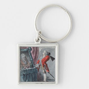 Lordly Elevation, pub. by Hannah Humphrey, 1802 Key Ring