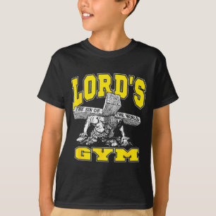 Lords Gym - Lord's The Sin Of World Jesus  T-Shirt