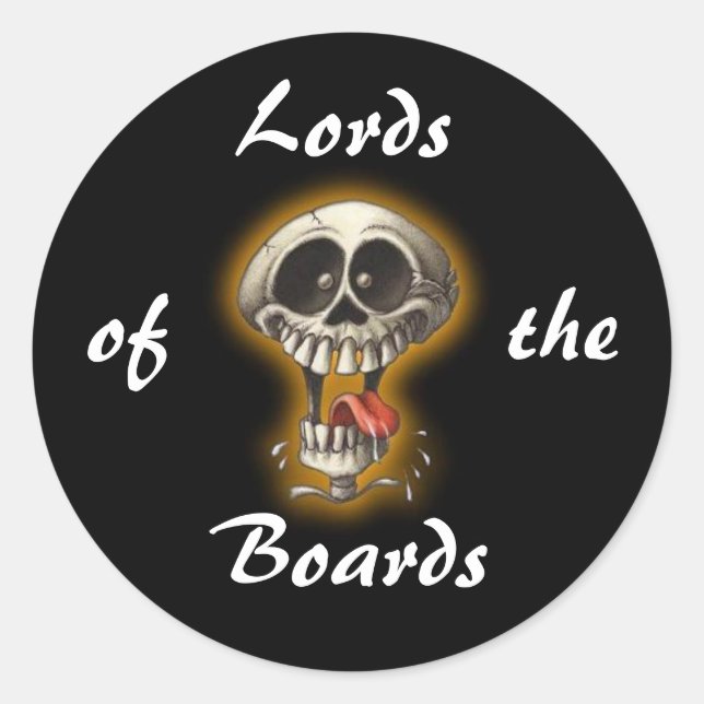 Lords, of, the, Boards Classic Round Sticker (Front)