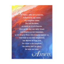 Lords Prayer Christian Inspirational Spiritual