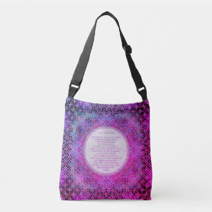 Lord's Prayer Crossbody Bag