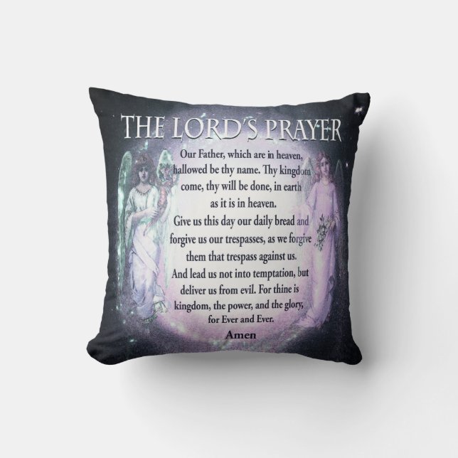 Lord's Prayer Cushion (Front)