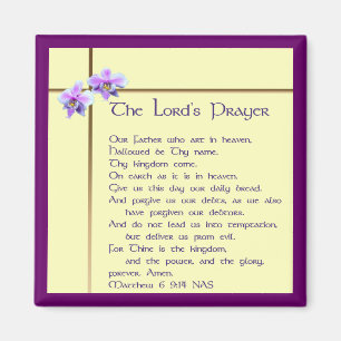 Lord's Prayer Magnet