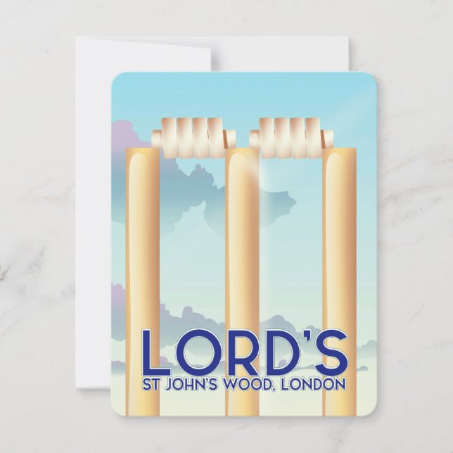 Lord's St John's Wood, London (Front)