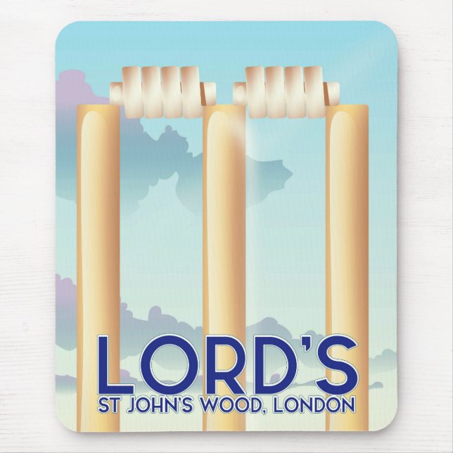 Lord's St John's Wood, London Mouse Pad (Front)