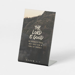 Lords Word Pedestal Sign