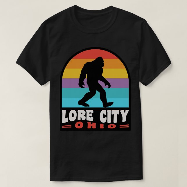 Lore City Ohio Salt Fork State Park T-Shirt (Design Front)