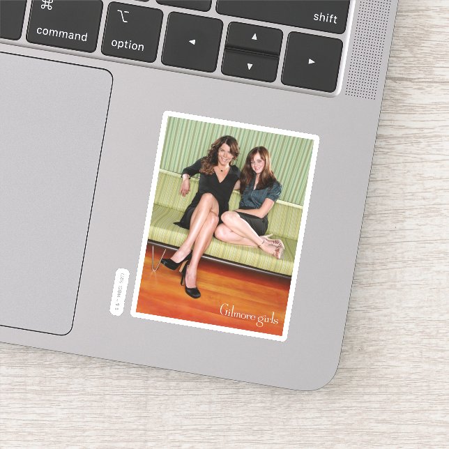 Lorelai & Rory Sitting on Couch Portrait (Detail)