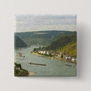 Lorelei 15 Cm Square Badge