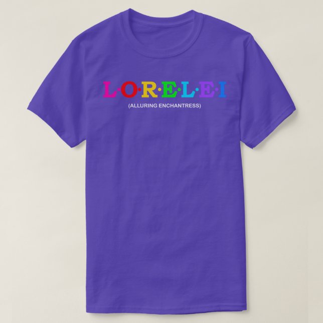 Lorelei Alluring Enchantress T-Shirt (Design Front)