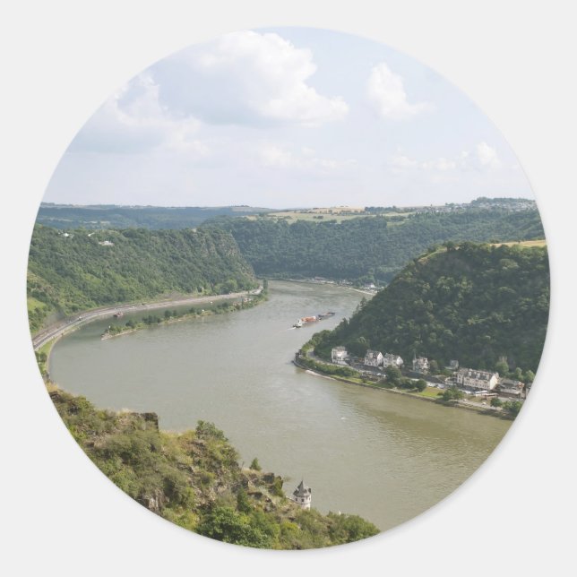 Lorelei Classic Round Sticker (Front)