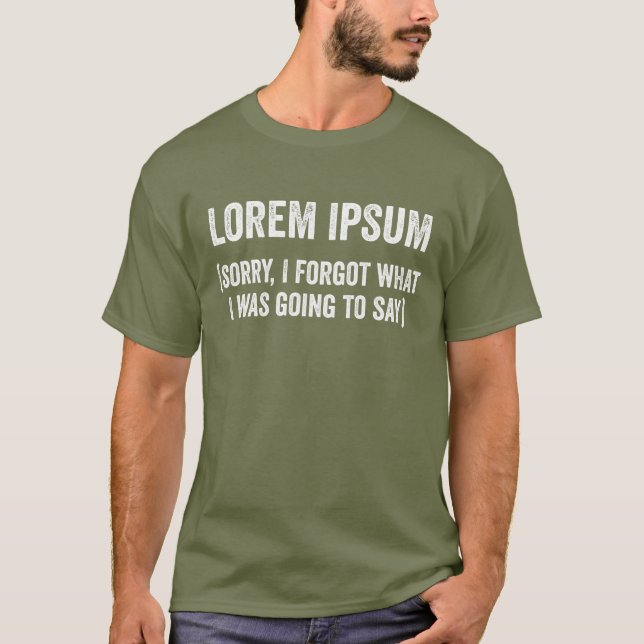 Lorem Ipsum t-shirt (Front)