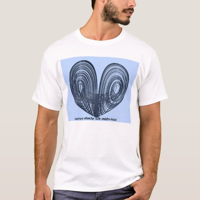 Lorenz attractor with saddle-focus T-Shirt (Front)