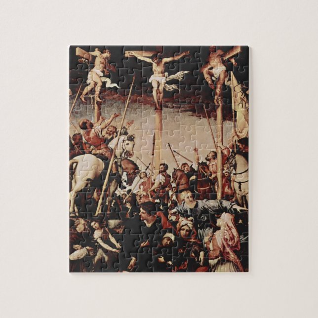 Lorenzo Lotto- Crucifixion Jigsaw Puzzle (Vertical)