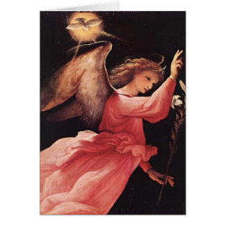 Lorenzo Lotto- The Angel of the Annunciation