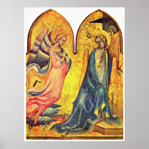 Lorenzo Monaco - Annunciation Poster