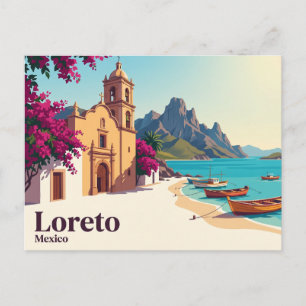 Loreto Mexico Postcard