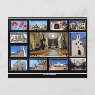 Lorgues, Provencal village, 83510 Var France Holiday Postcard