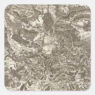 Lorgues Square Sticker